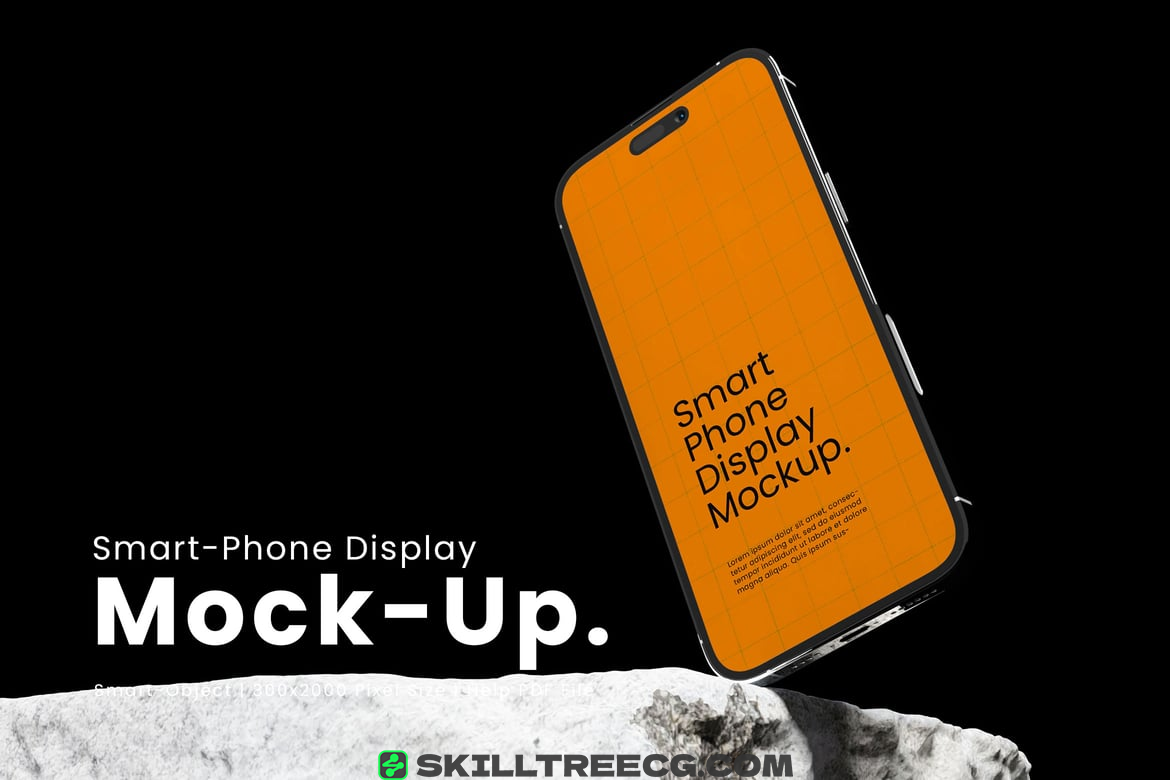 Smart-Phone Display Mockup（296524）-技能树